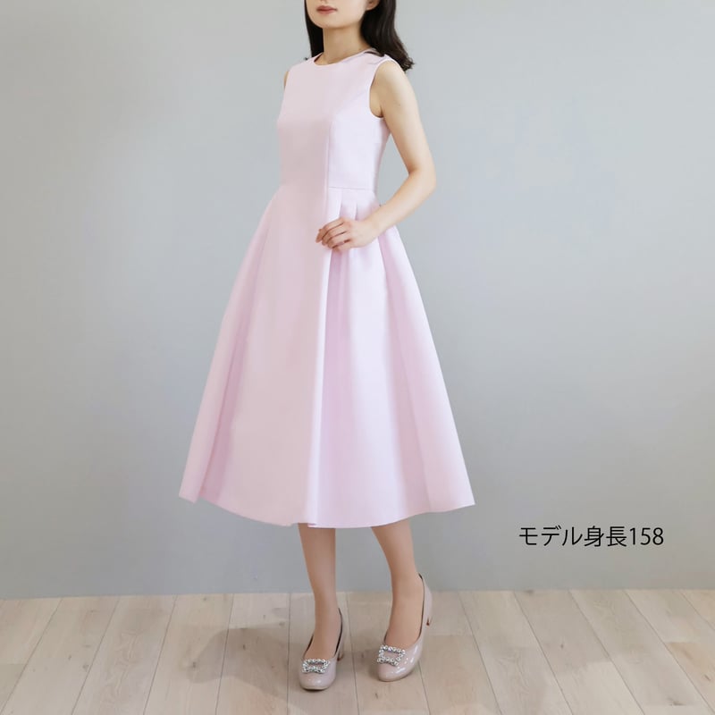 らるん様 jolie mignon グログランタックフレア エレガントワンピース グログランタックフレア エレガントワンピース【JM2363BE】 | jolie mignon