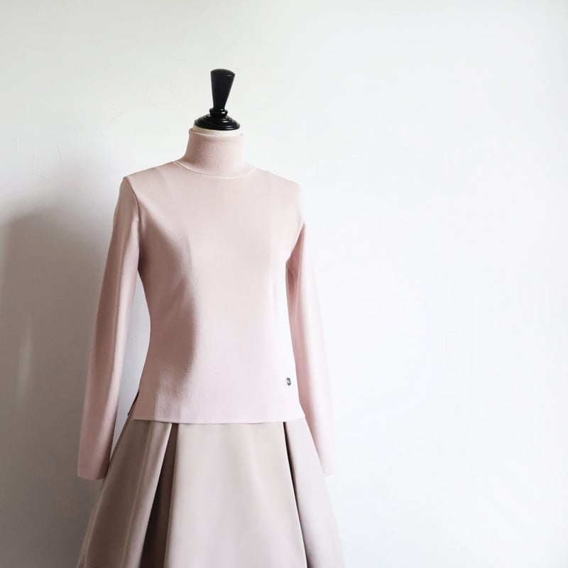 タートルネック ストレッチ 長袖プルオーバー【JM2346BE】 | jolie mignon