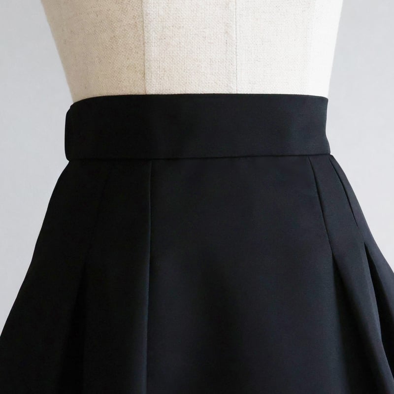 ライトグログランタックフレアスカート【JM1360BE】 | jolie mignon