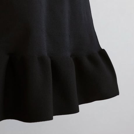 ホールガーメント フレンチスリーブ リボン付きワンピース【JM1317BE】
