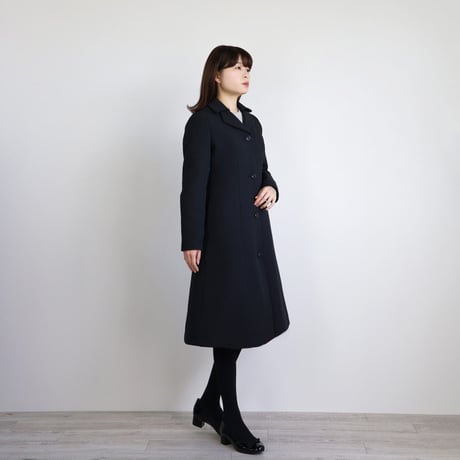 ダブルキルティング仕立てのチェスターカラーコート【JM1156BC】