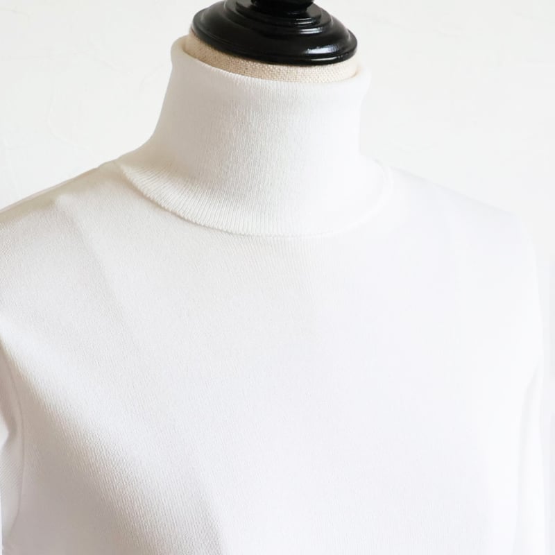 タートルネック ストレッチ 長袖プルオーバー【JM2346BE】 | jolie mignon