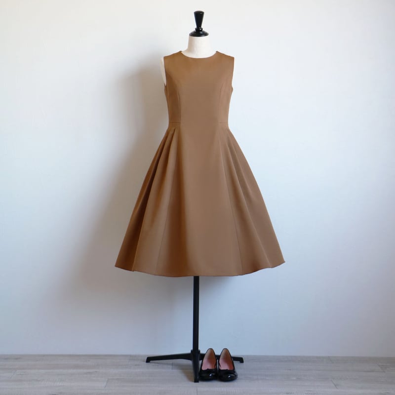 グログランタフタ エレガントタックワンピース | jolie mignon 