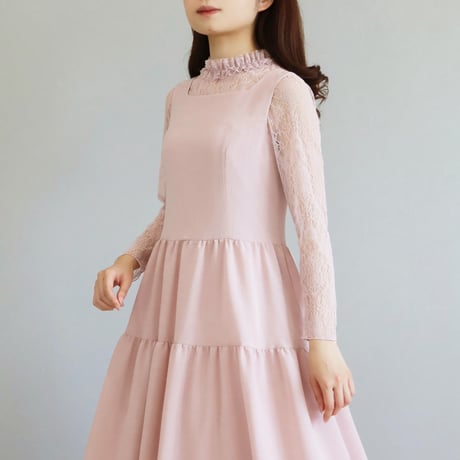 ストレッチレース ラッフルカラーインナー【JM1429BF】