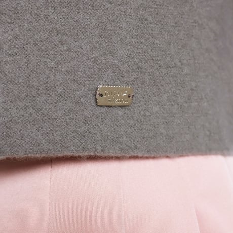 【ホールガーメント】ベロアテープ使い スーパーファインウール 強縮加工ボレロ【JM2367BE】