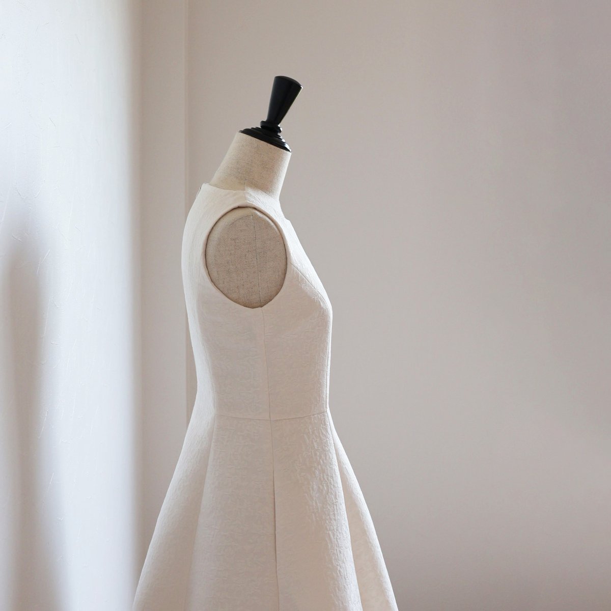 グログランジャガード エレガントワンピース【JM2355BE】 | jolie mignon