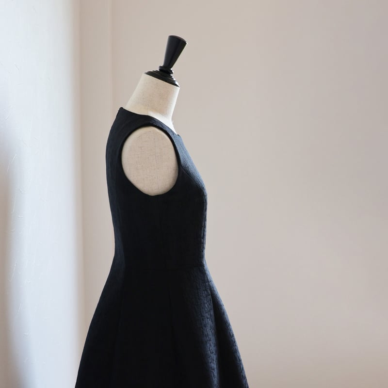 グログランジャガード エレガントワンピース【JM2355BE】 | jolie mignon