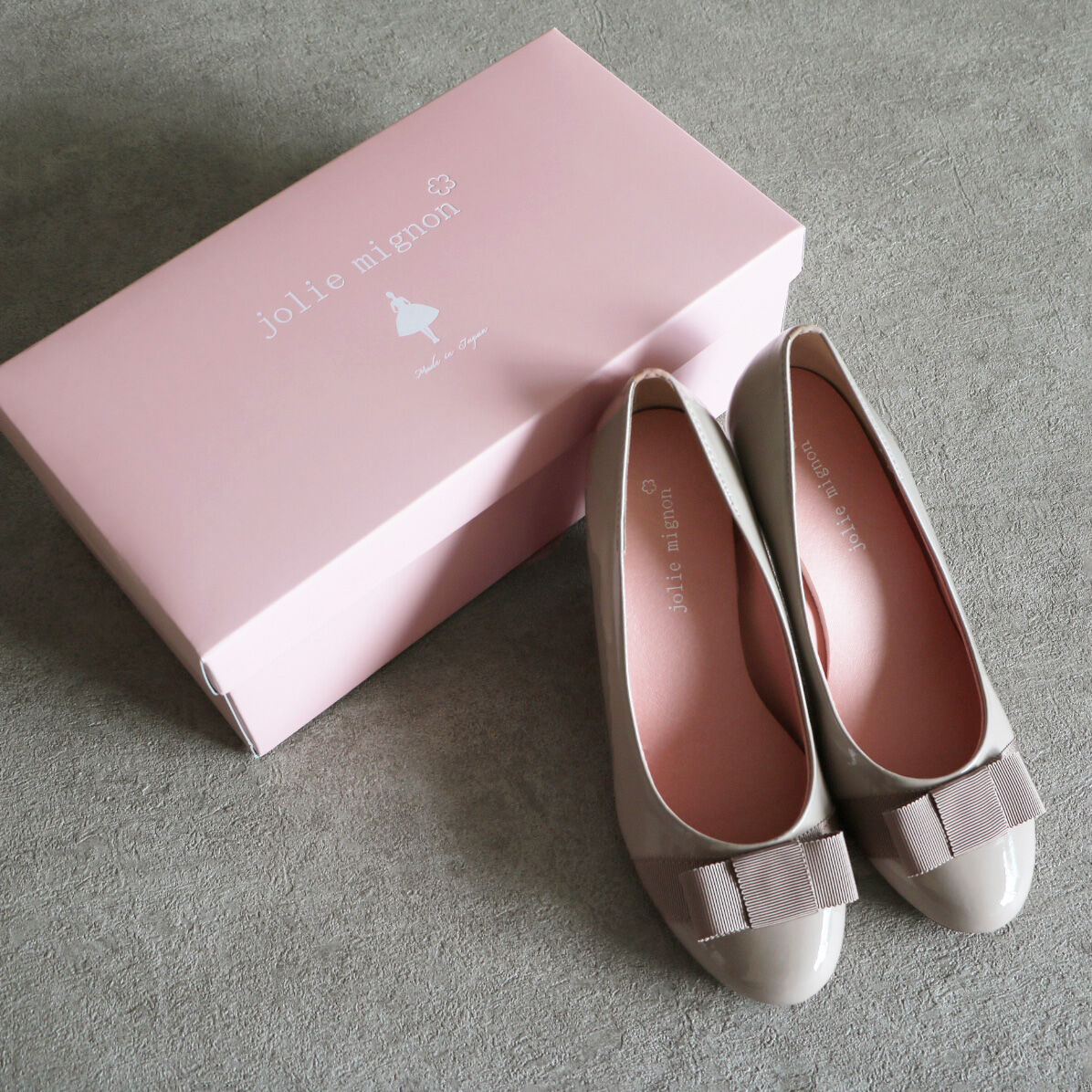 グログランリボン付き パンプス【6.5cmヒール】 | jolie mignon