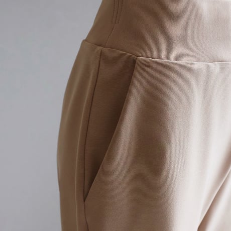 パール付き ストレッチクロップドパンツ【JM2415BF】