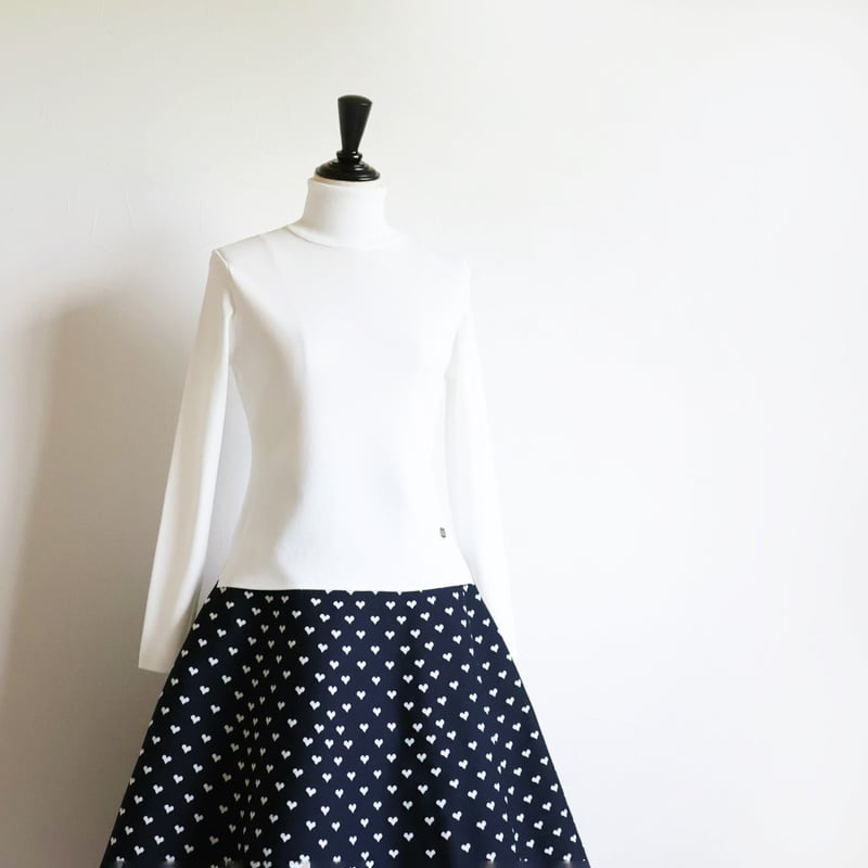 jolie mignon タートルネックストレッチ半袖プルオーバー タートルネック ストレッチ 長袖プルオーバー【JM2346BE】 | jolie mignon