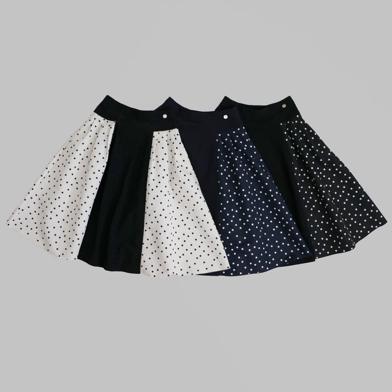 jolie mignon ドット柄 フレアスカート(36) ジョリーミニョン