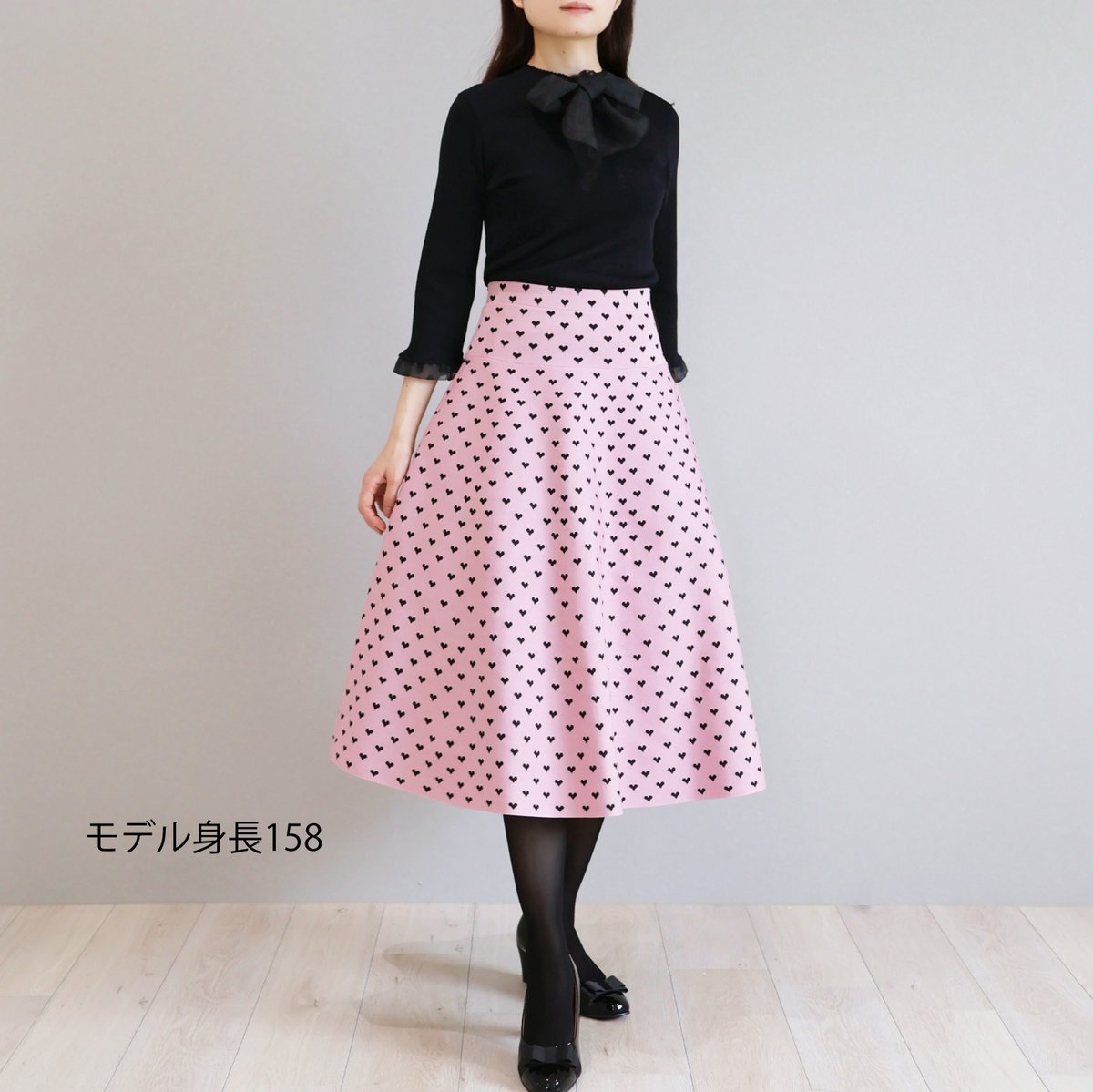 【新品】archivio ハート柄スカート Sサイズ fit=scale-down,w=1200