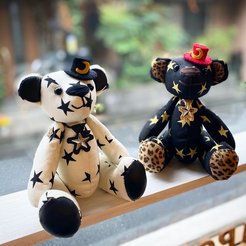 超希少　applebum K.B.A.S. テディベア テディベア RB.23 星のくまちゃん Black | RAINY's STORE