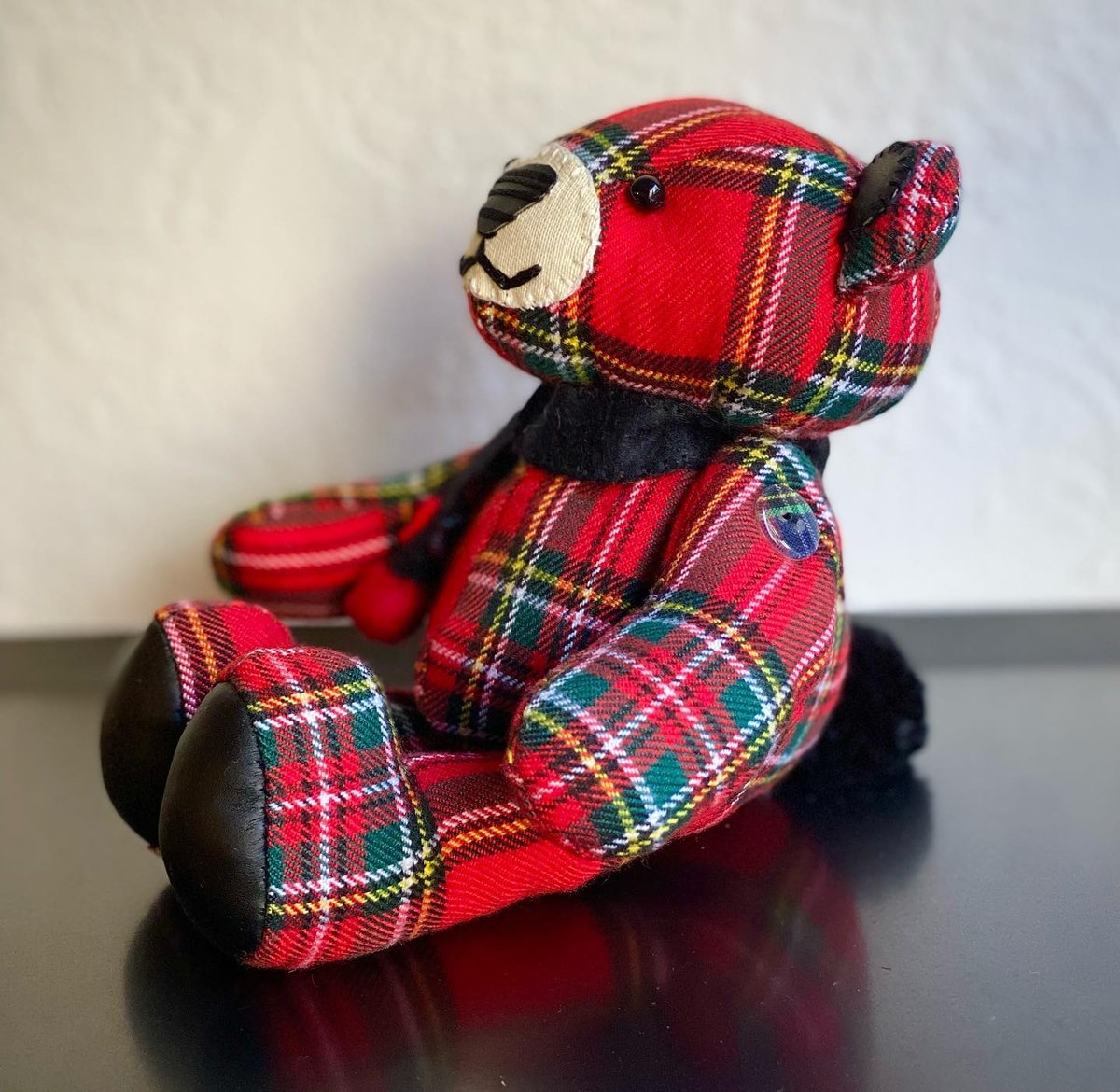 テディベア RB.25 BH Red check | RAINY's STORE