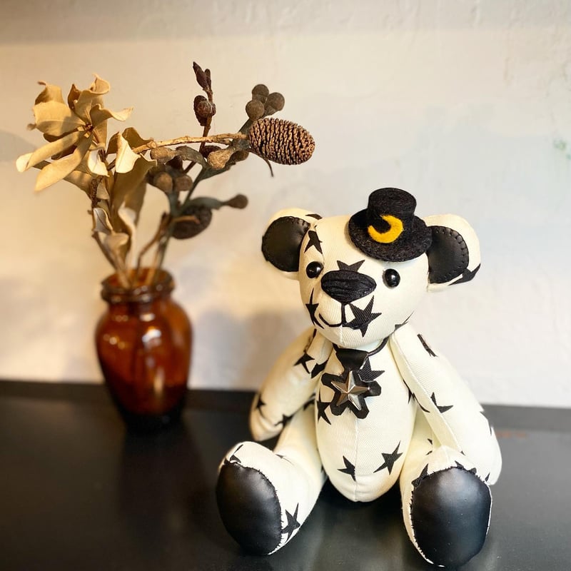 テディベア RB.22 星のくまちゃん White | RAINY's STORE