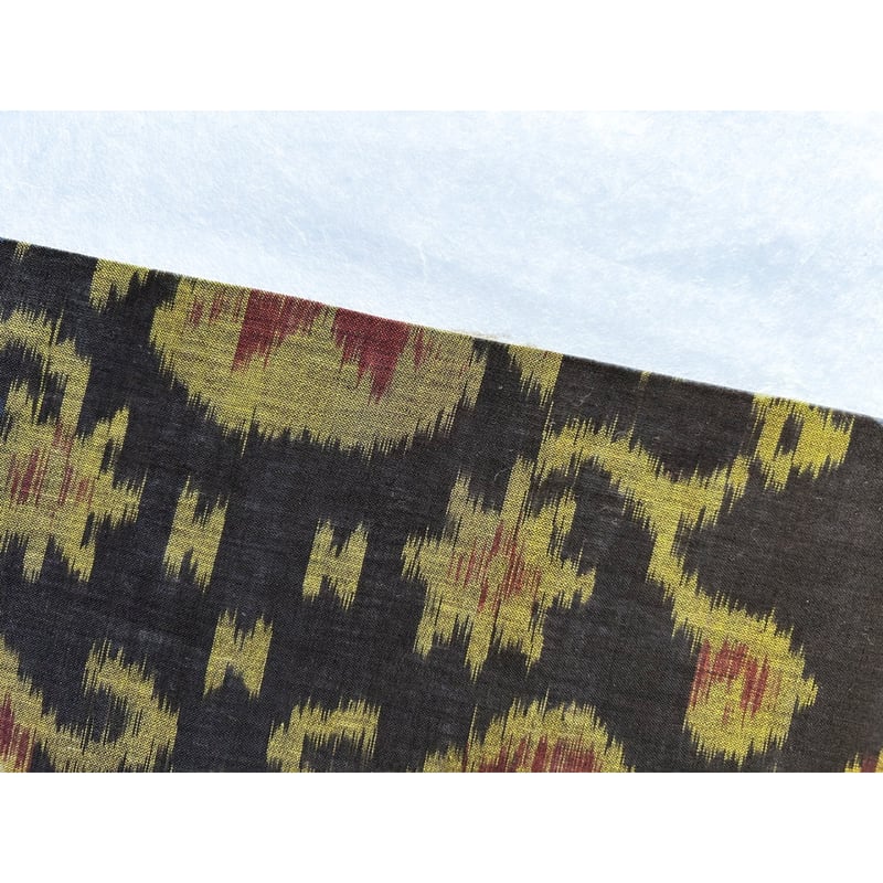 名古屋帯 クズ糸 横段にカラフルな糸使い 絣柄 八寸 正絹 AO-5167 楽天市場】≪30%OFF/セール≫夏名古屋帯 大麻絣帯 仕立て付き 黒