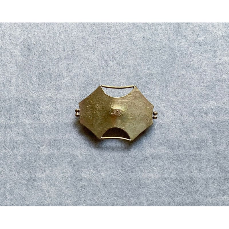 クリソプレーズの帯留　鑑別書付き　カルセドニー　帯留め クリソプレーズの帯留鑑別書付きカルセドニー帯留め