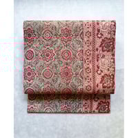 ラオス藍染め網代織 九寸名古屋帯（仕立て上り） | 古布と帯 夫々