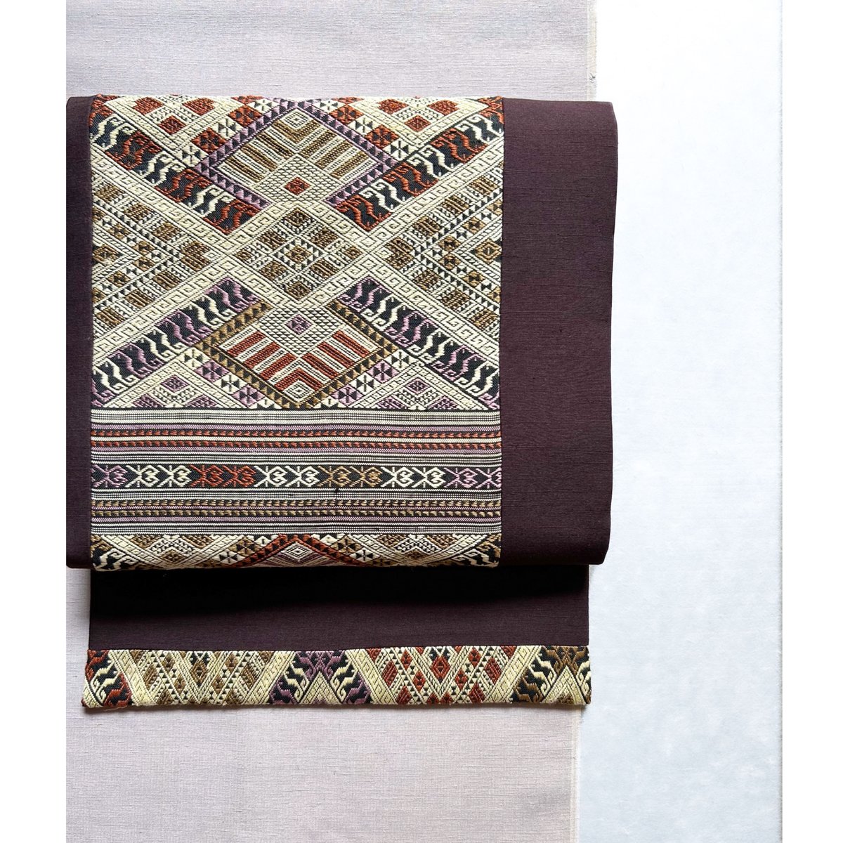 Os141 裂織 名古屋帯 Os141 裂織 名古屋帯 - メルカリ