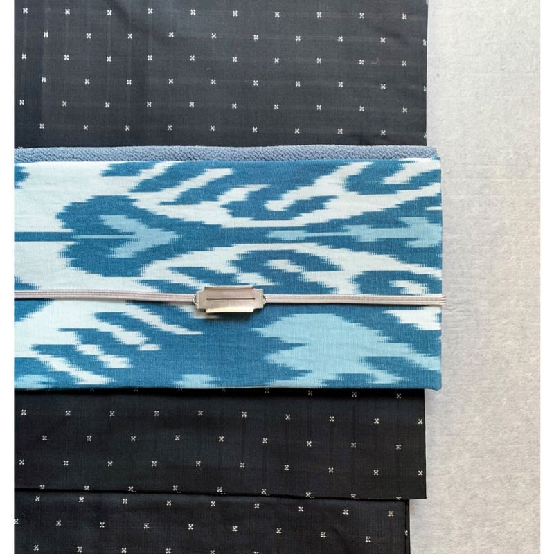 J393☆送料込み❣️ 綿絣 かすり 4枚 まとめ売り❣️ 期間セール（年末まで）書生絣 着物 4点セット 8000円 －着物