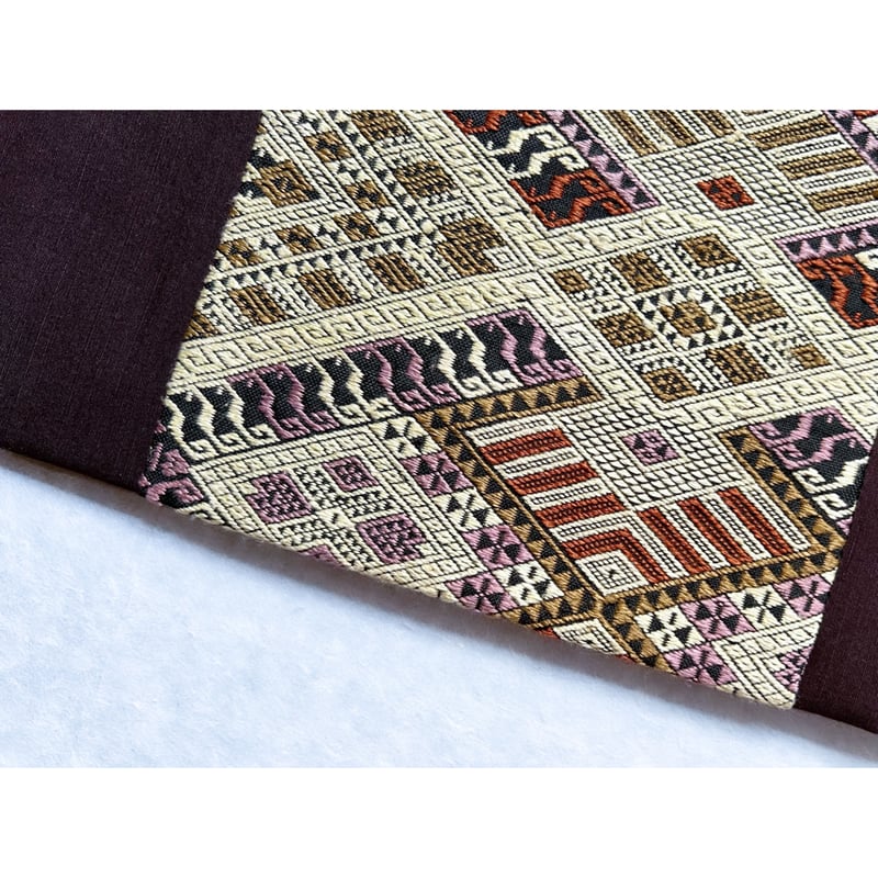 お盆限定SALE 名古屋帯　ラオス 最高峰 九寸名古屋　新品仕立て付き　在庫処分 お盆限定SALE 名古屋帯 ラオス 最高峰 九寸名古屋 新品仕立て付き 在庫処分