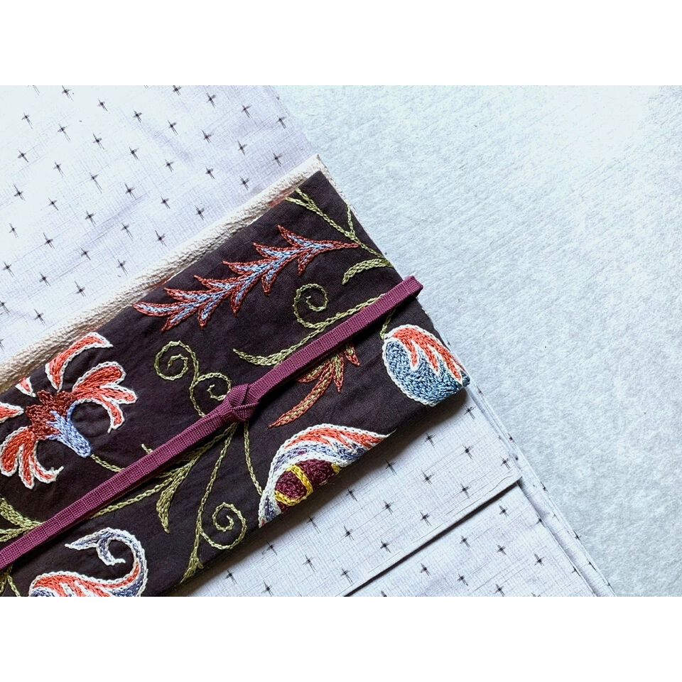 名古屋帯 扇子に紐刺繍 九寸 正絹 AO-3351 アンティーク】名古屋帯 正絹 刺繍 扇子 黒 レトロ - メルカリ