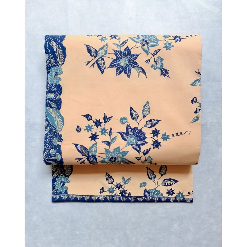 本金箔と東欧花飾更紗文帯(新品) 貴久樹 名古屋帯 刺繍 フォーシーズン スーパーライト 手摺り 金