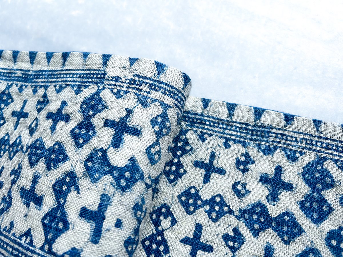 中国少数民族の古い青染め布 【公式通販】