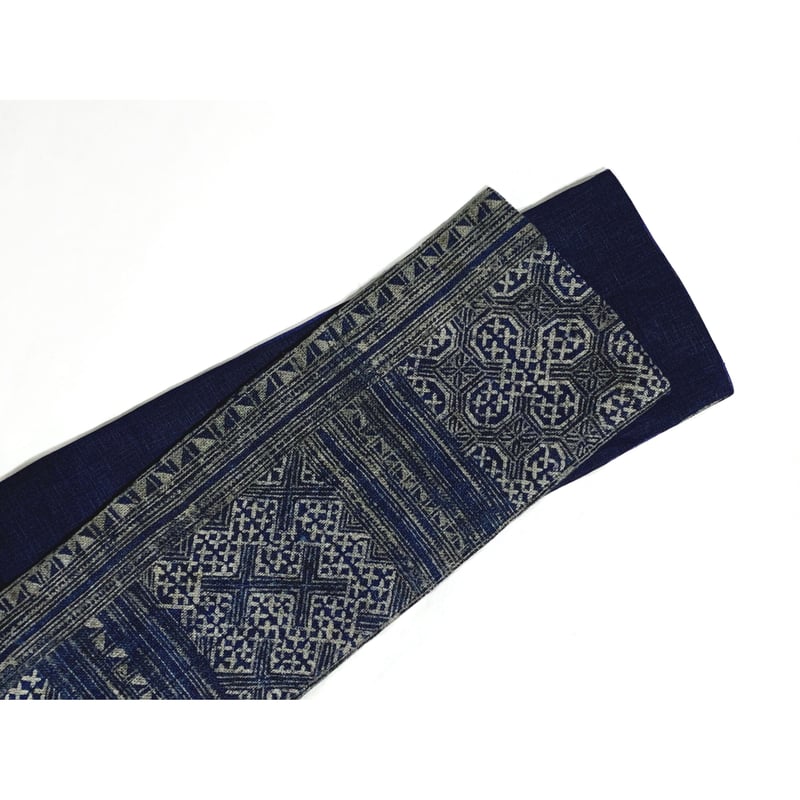 黒 モン族藍染羽織