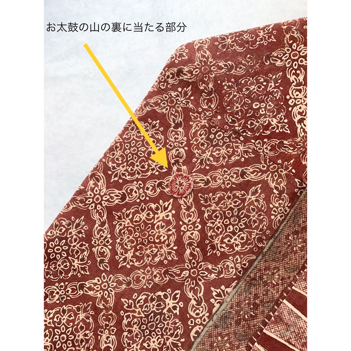 SPTPOAT 鷺 古美術アンティーク九寸名古屋帯 野暮ったく