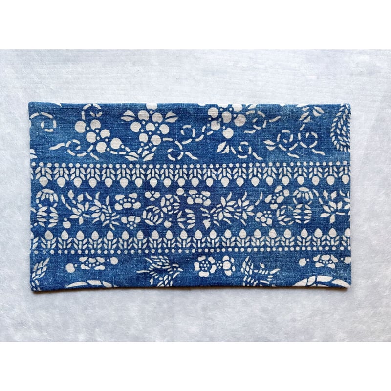 藍印花布　1反　花蝶　中華人民共和国 藍印花布 1反 花蝶 中華人民共和国 - メルカリ