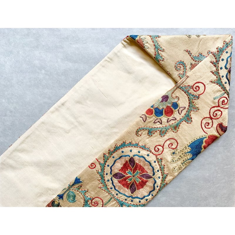 名古屋帯 鷺　刺繍　アンティーク　鳥刺繍 鷺の刺繍単衣名古屋帯 100,000円(税込)帯23-05-20ご売約済