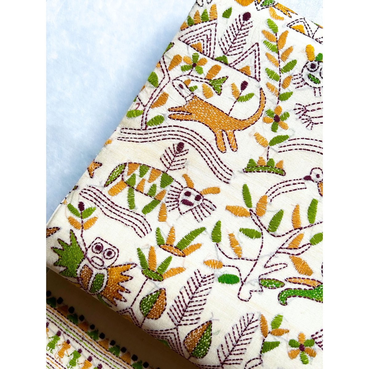 Club藤☆名古屋帯 刺繍 色紙重文 九寸名古屋帯 御仕立上り(3303)LYM Club藤☆名古屋帯 刺繍 色紙重文 九寸名古屋帯 御仕立上り(3303)LYM