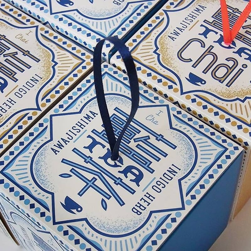 まろやかスパイス藍チャイ7P | Blue Floating In Space