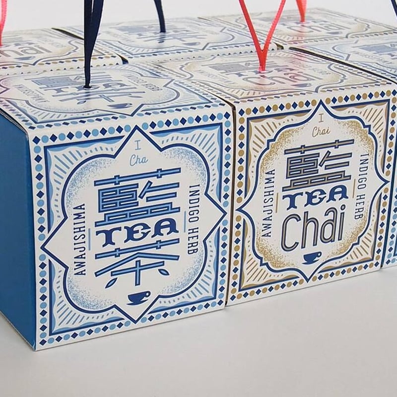 まろやかスパイス藍チャイ7P | Blue Floating In Space