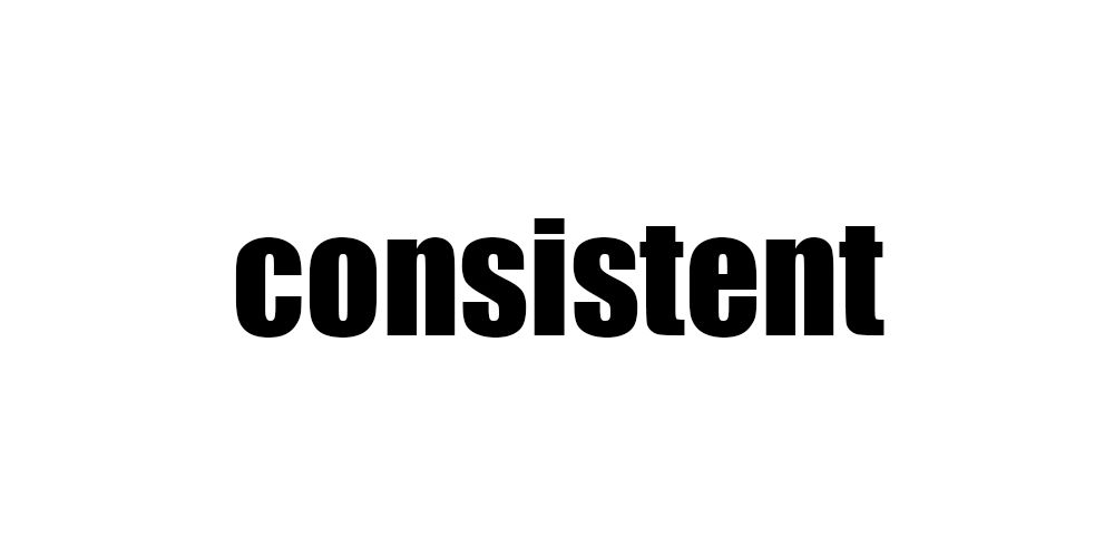 consistent