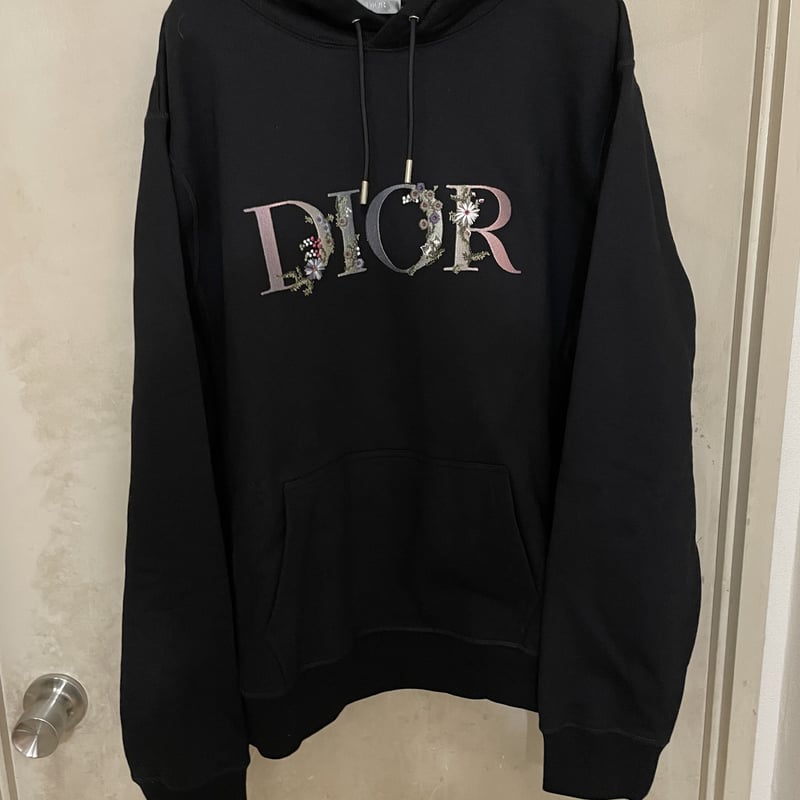 DIORディオール フラワーロゴ フーデッド パーカー