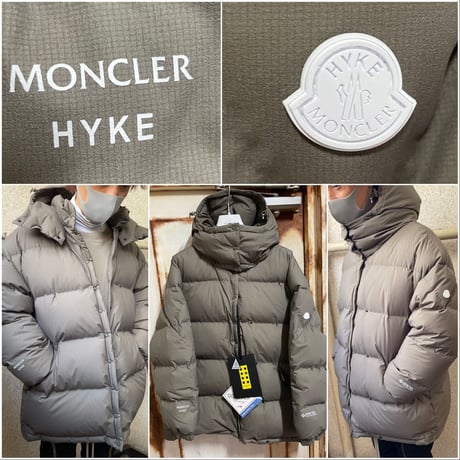 即完売★正規品★MONCLER GENIUS 4 HYKE モンクレール x ハイク ゴアステック  ダウンジャケット