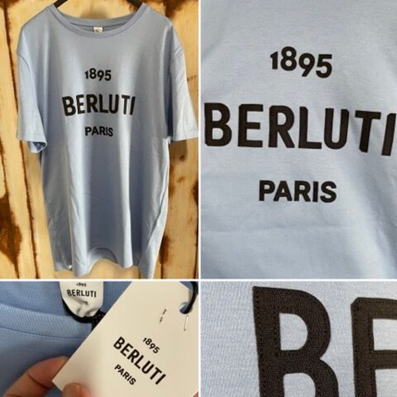 berluti コットン ロゴTシャツ