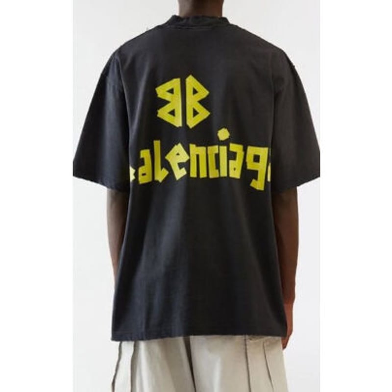 BALENCIAGA crew Tシャツ(箱付き) - Tシャツ/カットソー(半袖/袖なし)