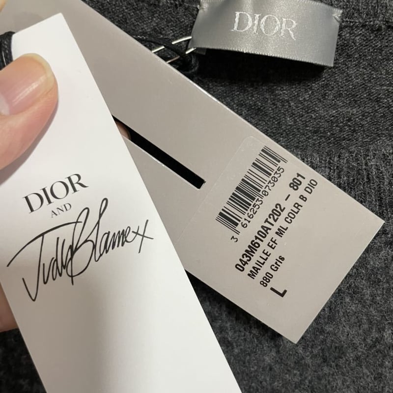 Christian Dior ハイネック ニット セーター Lサイズ