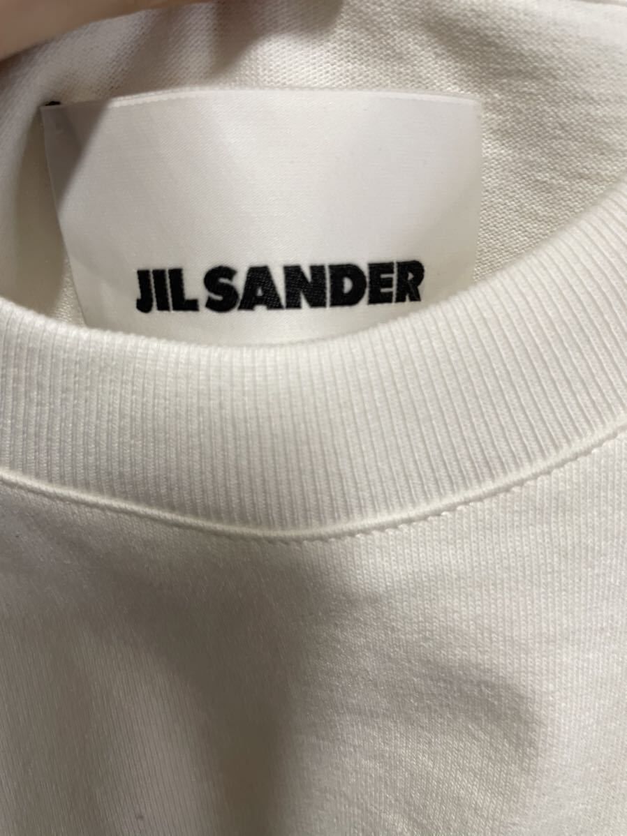 新品☆タグ付き☆ JIL SANDER ジルサンダー ブランドロゴ クルーネック