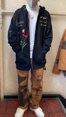 ❤️専用正規品Cactus Jack ジップパーカー travis scott cactus jack ジップパーカー