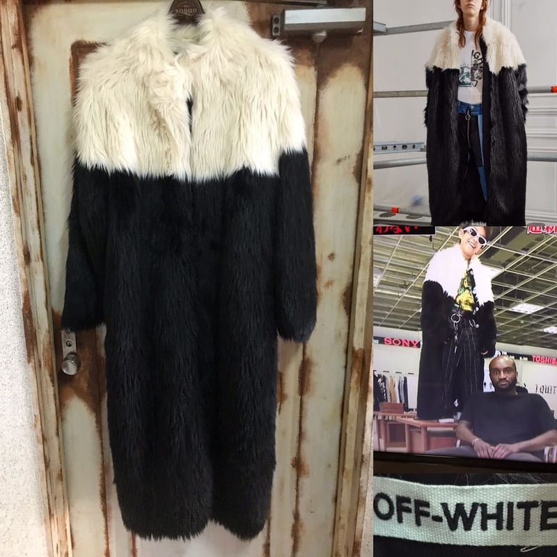 定価約17万☆新品タグ付☆YOSHI着☆OFF-WHITE オフホワイト 切り替え