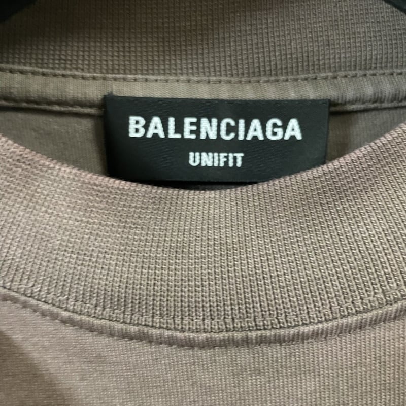 新品☆BALENCIAGA B Authentic Tシャツ Large Fit ビンダークブ...