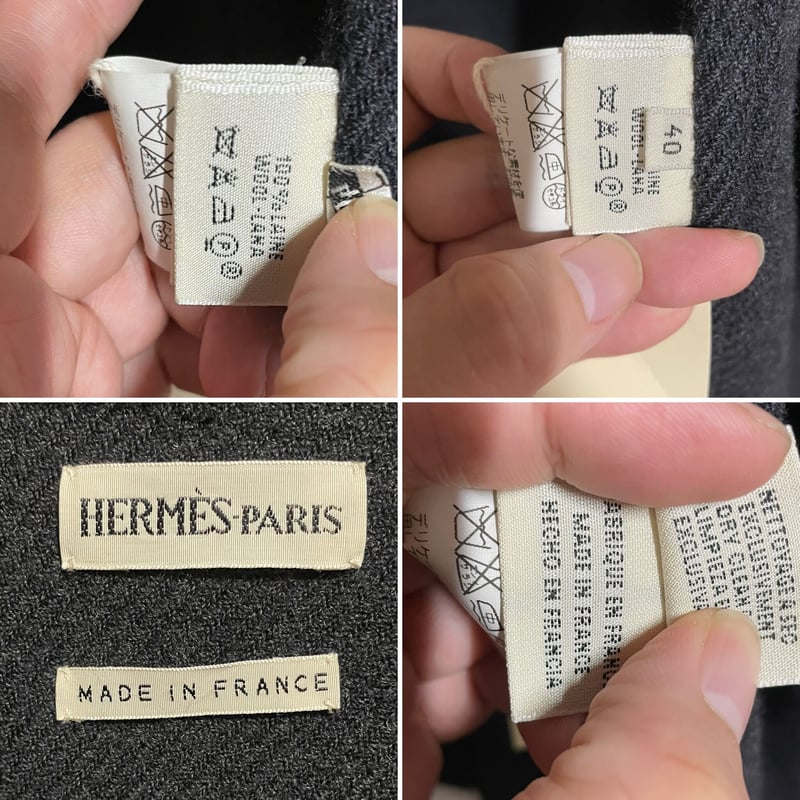 貴重レア！1999AW☆HERMES by MartinMargiela エルメス～マルタン