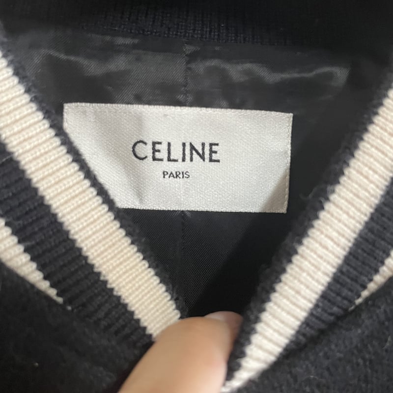 新品☆CELINE Hedi Simane セリーヌ カレッジ テディジャケット 新品☆CELINE Hedi Simane セリーヌ カレッジ テディジャケット