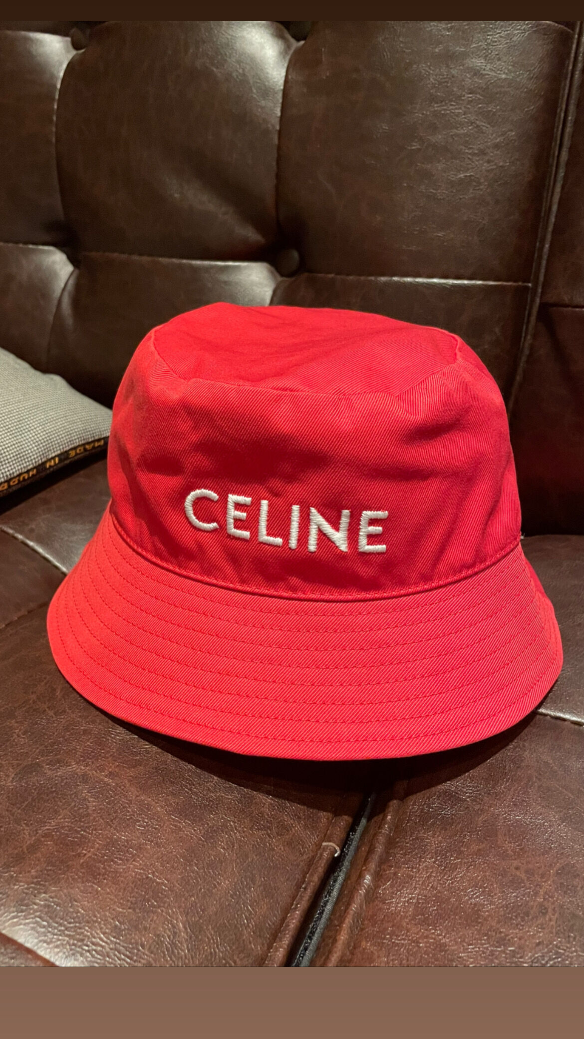 新品タグ付☆21SS☆CELINE Hedi Simane セリーヌ ブランドロゴ 刺繍タイ
