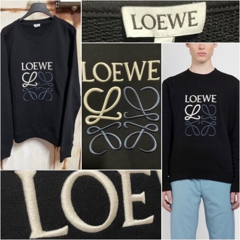 お試し価格‼️ 最終値下げ　LOEWE スウェット　刺繍ロゴ