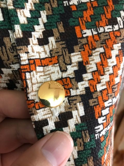 新品☆GUCCI グッチ ウーヴン エフェクト G プリント コットン